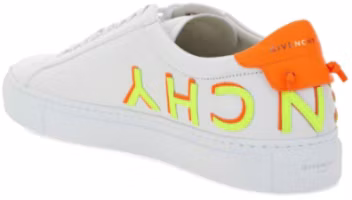 Shop Givenchy Urban Street Low ''Umgekehrtes Logo - Weiß Orange'' BH001DH0QC-125