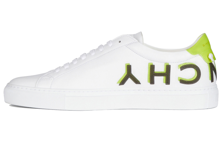 Buy Givenchy Urban Street Low 'Logo Terbalik - Putih Kuning' BH001DH0Q5-111