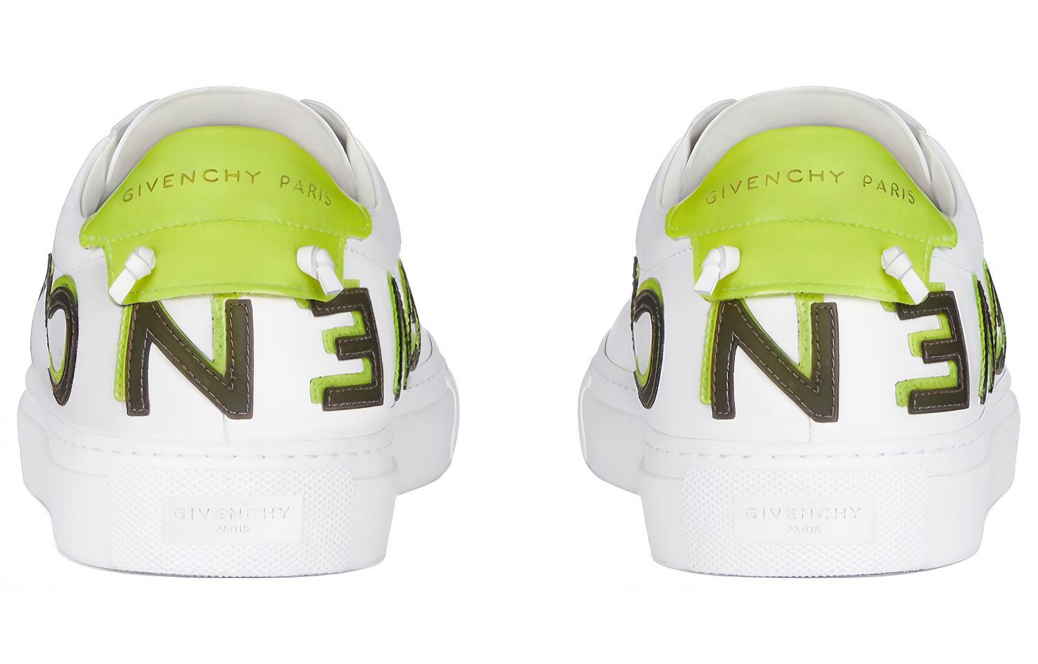Givenchy Urban Street Low 'Reverse Logo - White Yellow' 圖 4