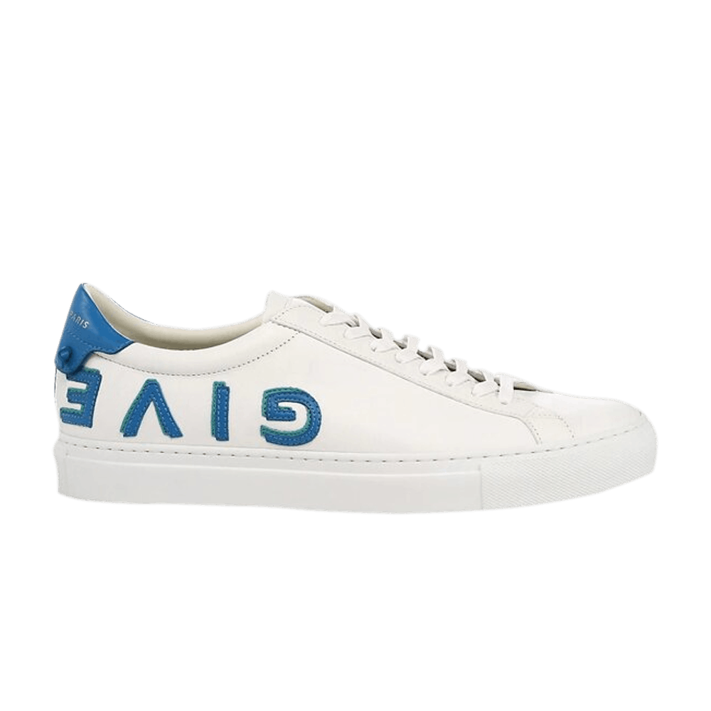 Buy Givenchy Urban Street Low 'Logo Invertido - Blanco Azul Eléctrico' BH001DH0E2-145