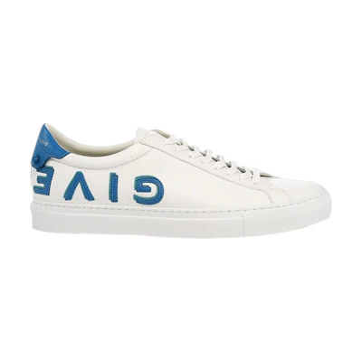Givenchy Urban Street Low 'Upside Down Logo - White Electric Blue'