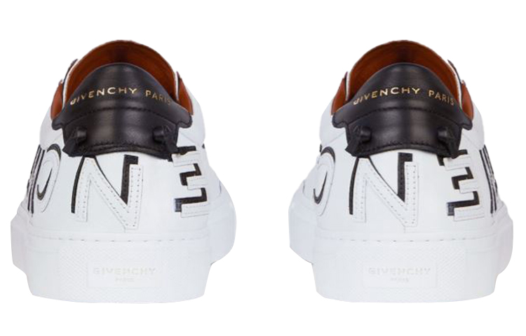 Shop Givenchy Urban Street Low 'Logo Terbalik' BH001DH0E2-116