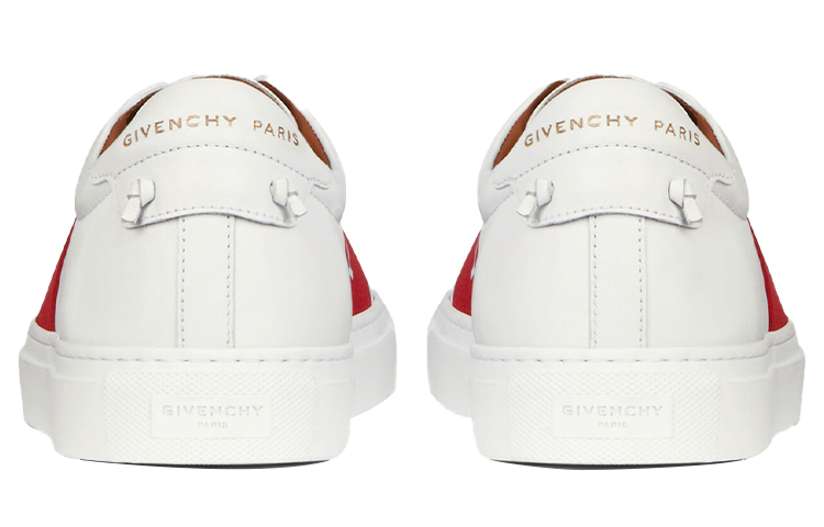 Shop Givenchy Urban Street Low 'White Red' BH0002H0FU-112