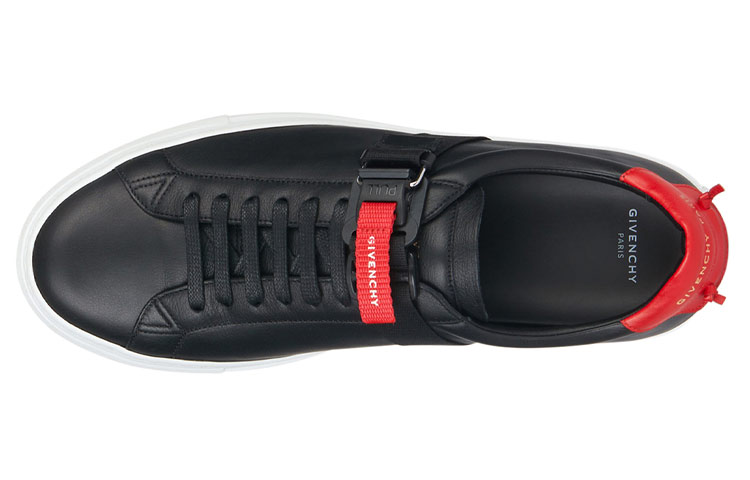 Shop Givenchy Urban Street Strap Low ''Zwart Rood'' BH0047H0TC-009