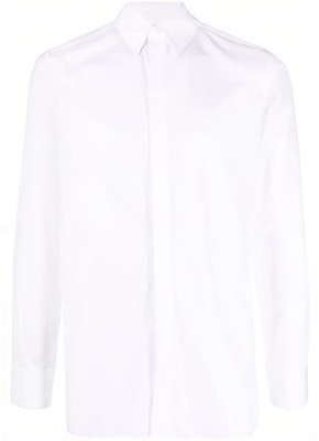 GIVENCHY Kemeja Putih dengan Kerah Lancip dan Lengan Panjang. BM60PQ109F-100 Buy GIVENCHY Kemeja Putih dengan Kerah Lancip dan Lengan Panjang. BM60PQ109F-100