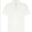Buy Givenchy Polo Shirt Lengan Pendek Logo Putih dengan Ritsleting BM714D3Y63-100