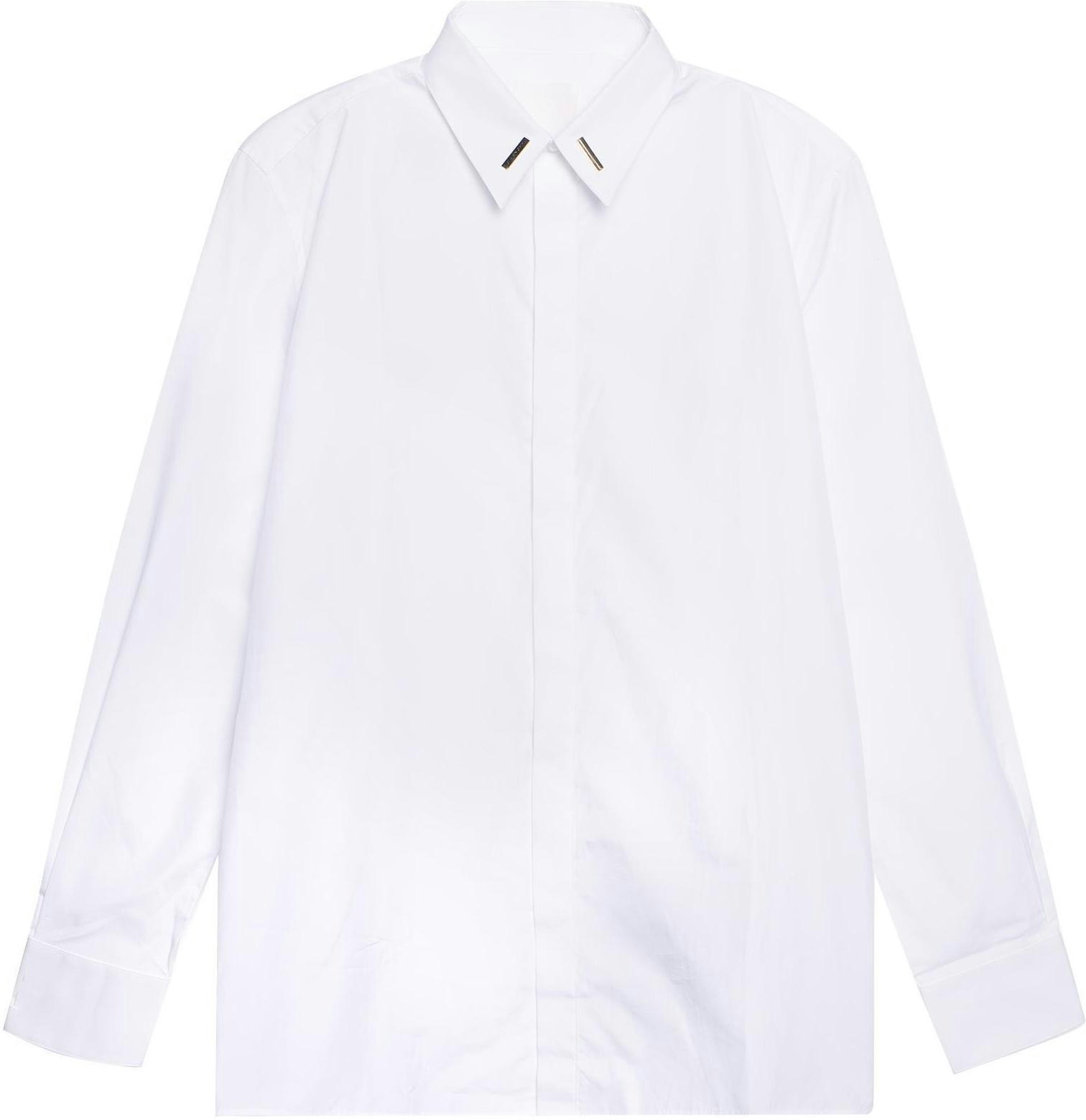 givenchy-white-long-sleeve-shirt-with-solid-logo-plaque-casual-design-bm-60-pu-109-f-119