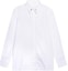 Buy GIVENCHY Kemeja Lengan Panjang Putih dengan Logo Solid Desain Kasual BM60PU109F-119