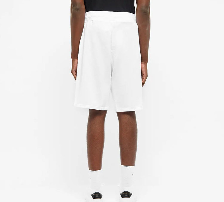 Purchase 纪梵希男士白色短裤多彩刺绣字母 BM50F330AF-100