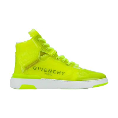 Givenchy Wing High 'Transparent - Fluo Yellow'
