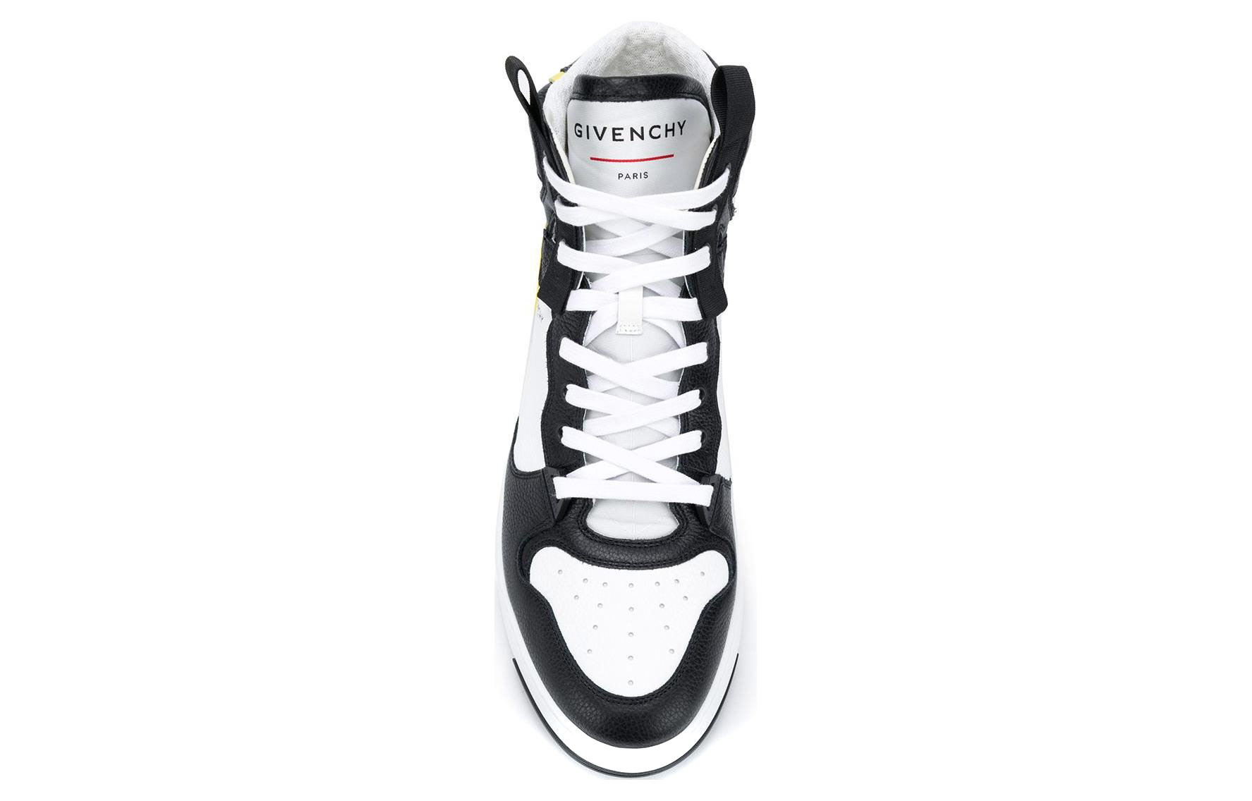 Shop Givenchy Wing High ''Bianco Nero Giallo'' BH002JH0PB-991