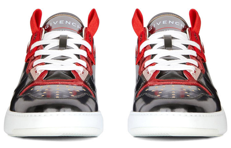 Givenchy Wing Low 'Metallic Leather Black Red' 圖 3