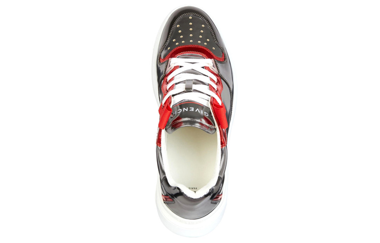 Givenchy Wing Low 'Metallic Leather Black Red' 圖 4