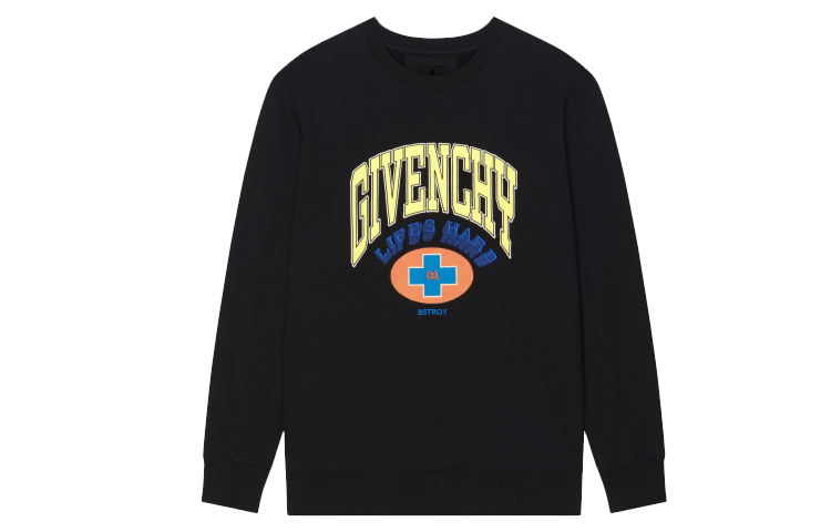 Order Givenchy x Bstroy Baju Sejuk Hitam Unisex Dengan Logo Sulam. BMJ0JN3Y97-001