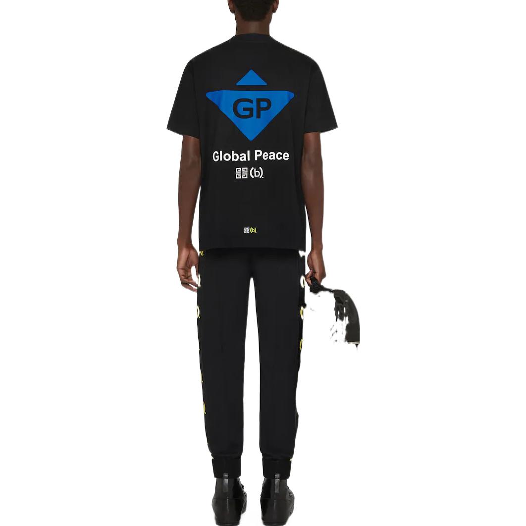 Givenchy BSTROY FW22 Logo Print Crewneck Short Sleeve T-Shirt Black . BM716R3Y97-001 圖 4