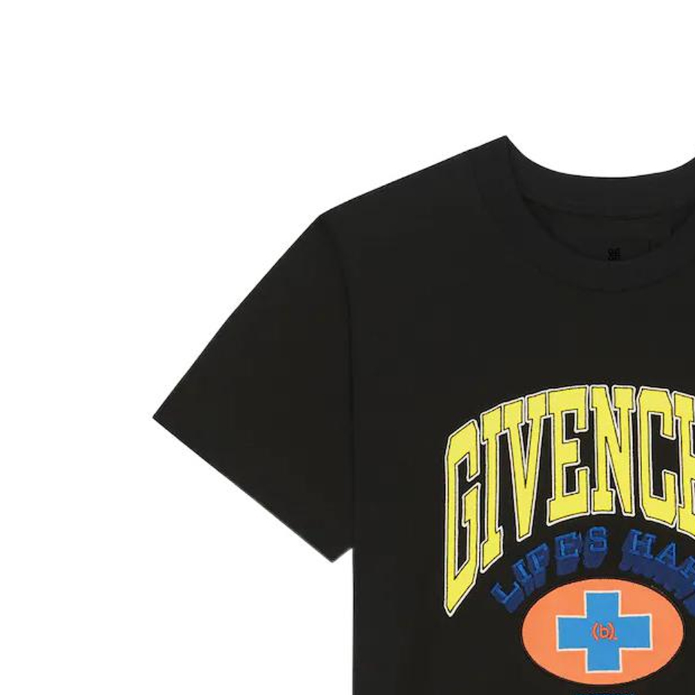 Givenchy BSTROY FW22 Logo Print Crewneck Short Sleeve T-Shirt Black . BM716R3Y97-001 圖 6