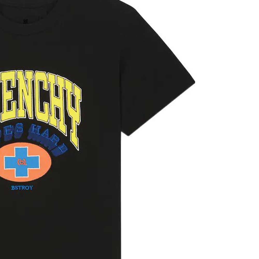 Givenchy BSTROY FW22 Logo Print Crewneck Short Sleeve T-Shirt Black . BM716R3Y97-001 圖 7