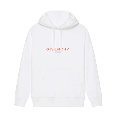 Givenchy BSTROY FW22 White Letter Print Hoodie Edition BMJ0HC3Y99-100