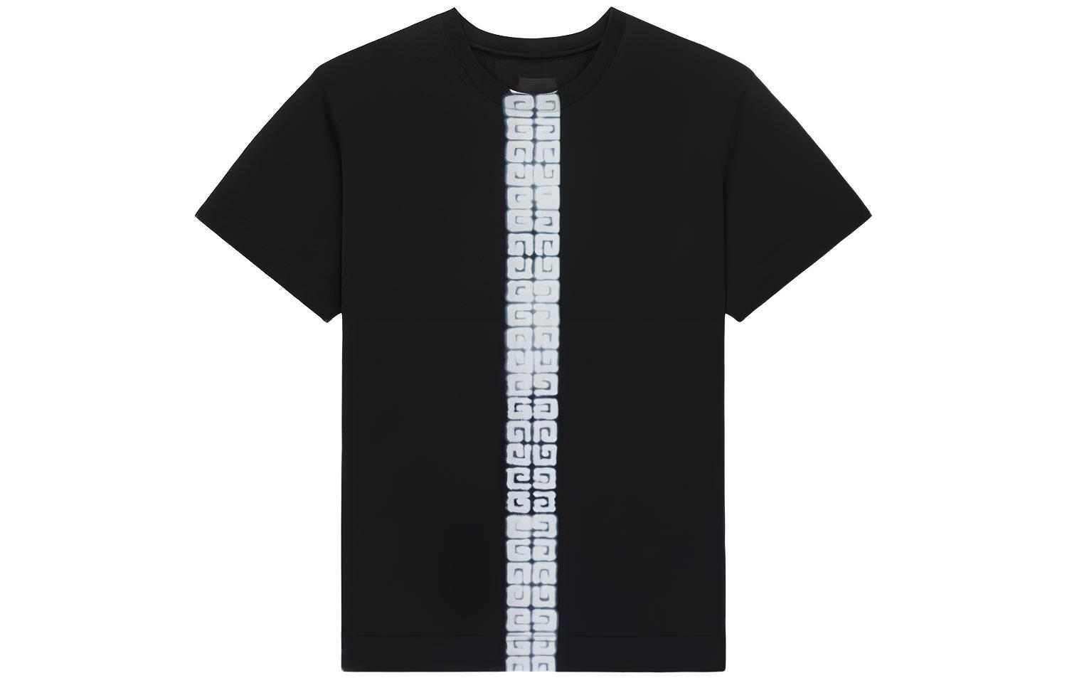 Order GIVENCHY x Chito 4G 標誌圖案黑色短袖T恤 BM718B3Y6B-001