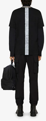 GIVENCHY x Chito 4G 標誌圖案黑色短袖T恤 BM718B3Y6B-001 Shop GIVENCHY x Chito 4G 標誌圖案黑色短袖T恤 BM718B3Y6B-001