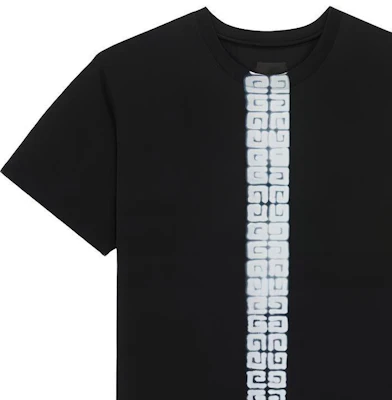 GIVENCHY x Chito 4G 標誌圖案黑色短袖T恤 BM718B3Y6B-001 Details for GIVENCHY x Chito 4G 標誌圖案黑色短袖T恤 BM718B3Y6B-001