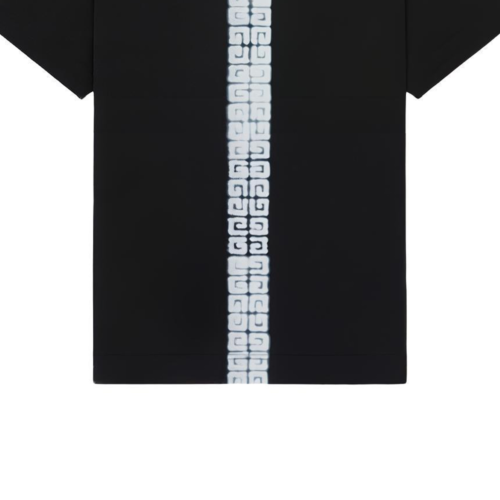Sizing GIVENCHY x Chito 4G 標誌圖案黑色短袖T恤 BM718B3Y6B-001