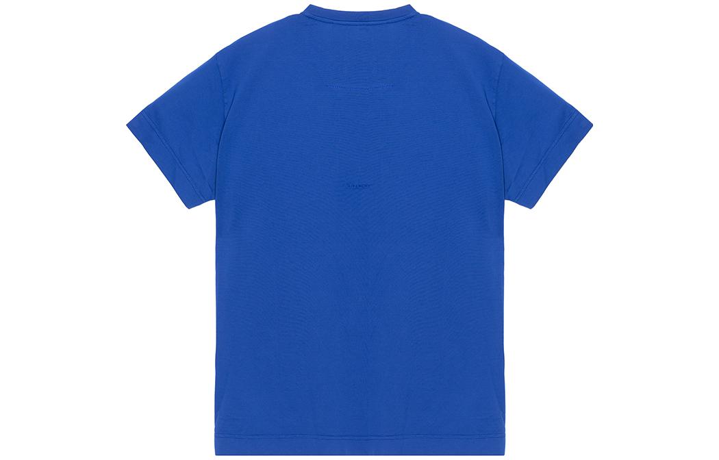 Lookbook 纪梵希 x Chito SS22 蓝色狗头印花短袖圆领T恤 BM71EG3Y6B-426