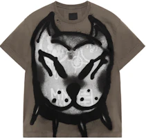 Order Givenchy x Chito SS22 Green Spray Paint Effect Short Sleeve T-Shirt BM71873Y6B-309