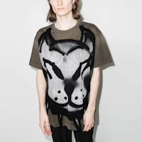 Purchase Givenchy x Chito SS22 Green Spray Paint Effect Short Sleeve T-Shirt BM71873Y6B-309