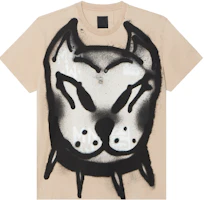 Givenchy x Chito SS22 Khaki Dog Print Crewneck T-Shirt Short Sleeve BM71EG3Y6B-280 Givenchy x Chito SS22 Khaki Dog Print Crewneck T-Shirt Short Sleeve BM71EG3Y6B-280