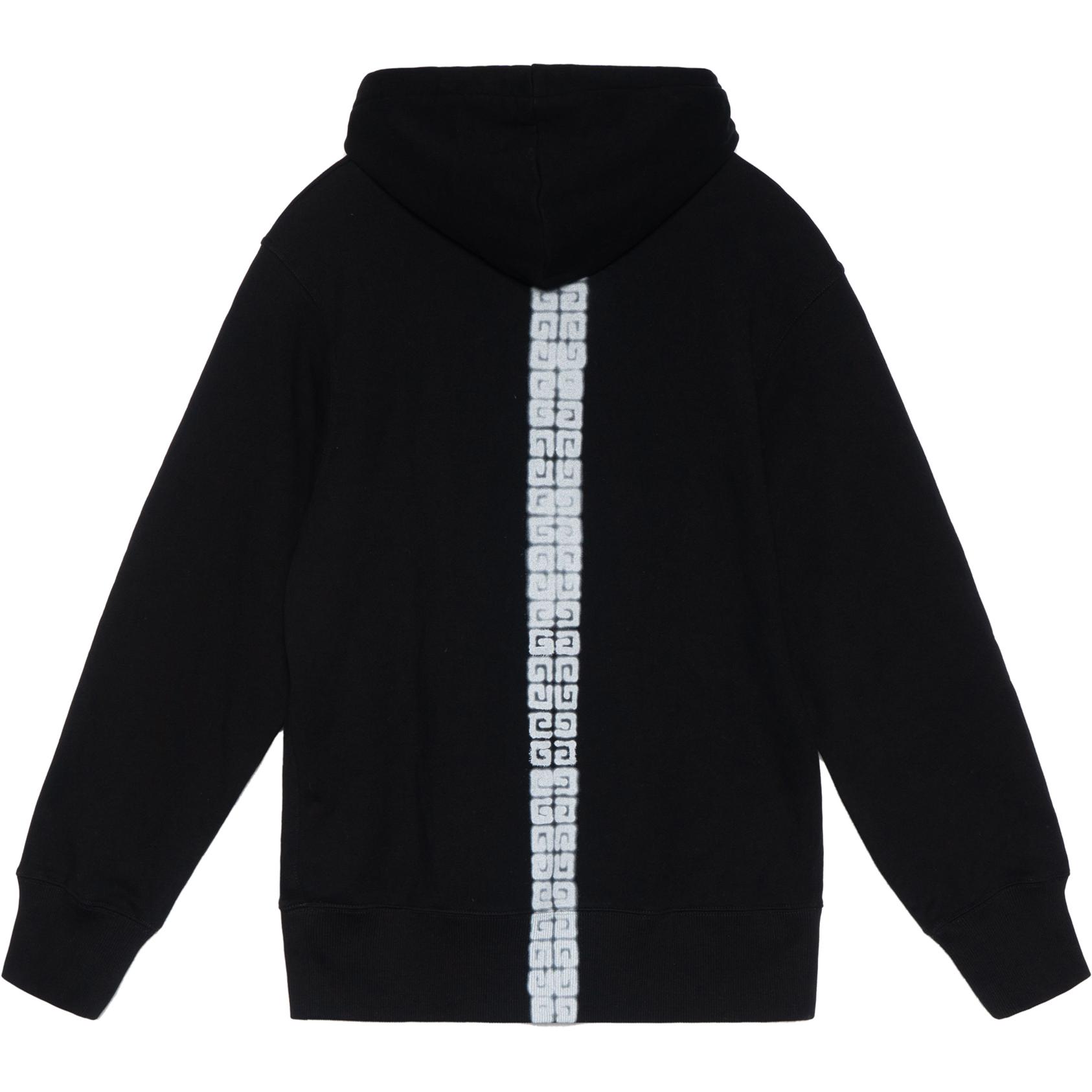 Lookbook Givenchy x Chito SS22 標誌印花連帽衫 黑色 BMJ0E33Y6V-001