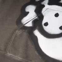 Sizing GIVENCHY x Chito SS22 綠色寬鬆圖案連帽衫 BMJ0DX3Y69-309