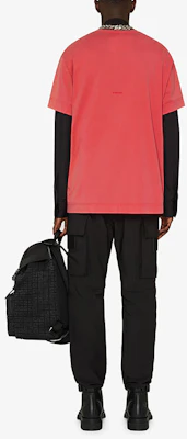 纪梵希 x Chito SS22 红色宽松字母狗印花T恤 BM71873Y6B-600 Shop 纪梵希 x Chito SS22 红色宽松字母狗印花T恤 BM71873Y6B-600