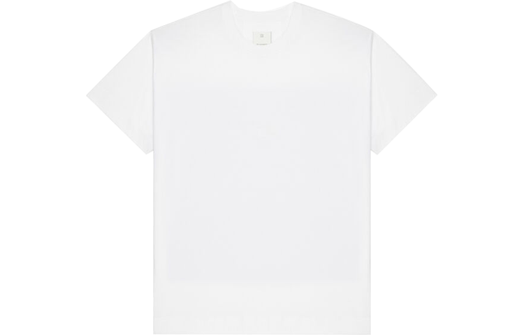 Order GIVENCHY x Chito SS22 修身白色短袖T恤搭配頭巾圖案貼布 BM719W3Y6B-100