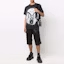 Lookbook GIVENCHY x Chito SS22 Baju Hitam Logo Spray Paint Crewneck Pendek Lelaki. BM71863Y6B-001