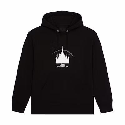 Givenchy Disney 101 Dalmatians Castle Logo Hoodie Black ( Limited Edition) BMJ0HQ3Y78-001