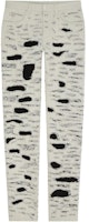 Givenchy x Disney 101 Dalmatians FW22 Distressed Slim Fit Jeans Beige Mens Limited Edition BM50ST5Y3E-151 Givenchy x Disney 101 Dalmatians FW22 Distressed Slim Fit Jeans Beige Mens Limited Edition BM50ST5Y3E-151
