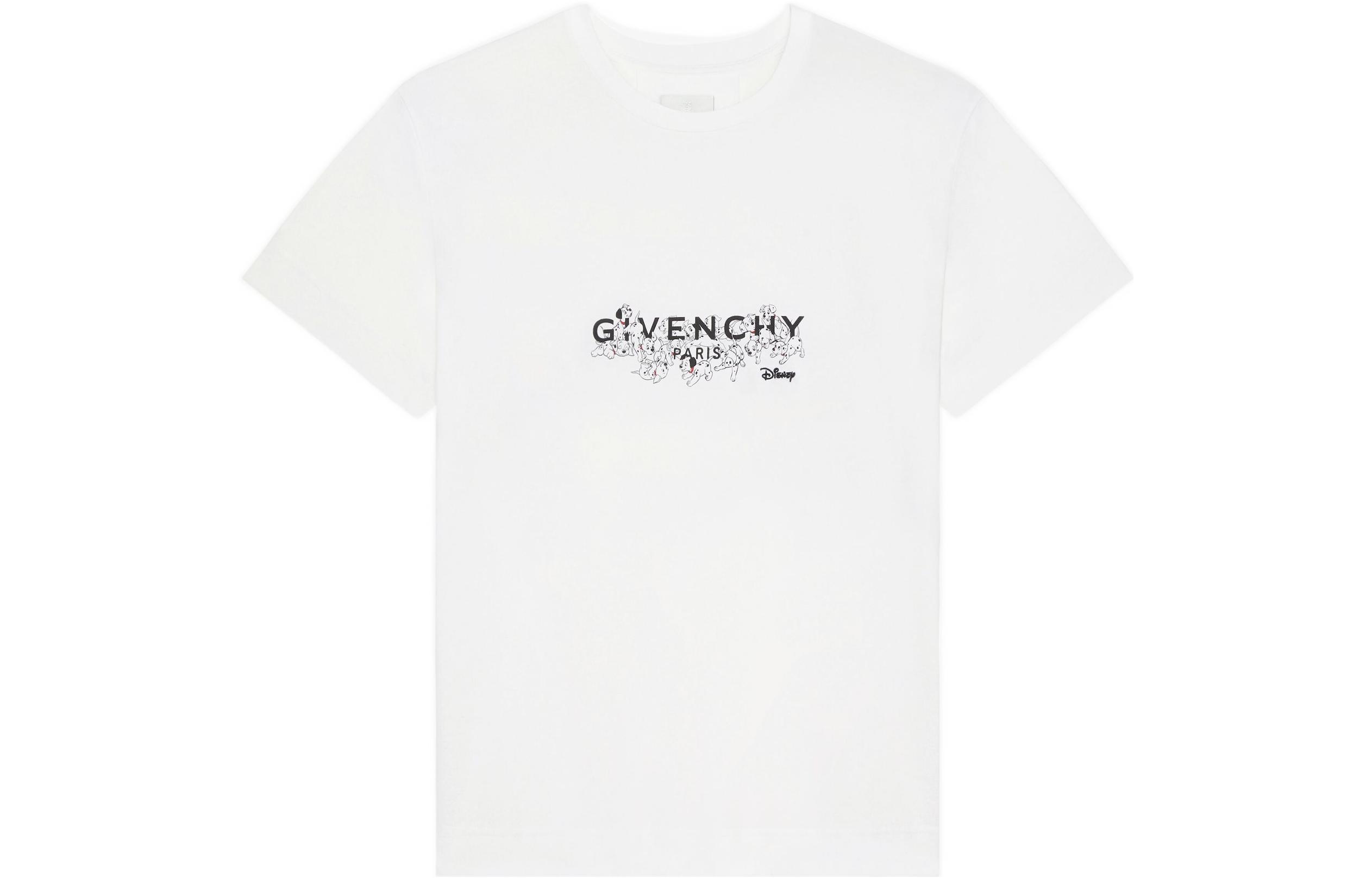 Givenchy Disney 101 Dalmatians FW22 Logo Print White T-Shirt  Limited Edition BM71EA3Y6B-100 圖 3