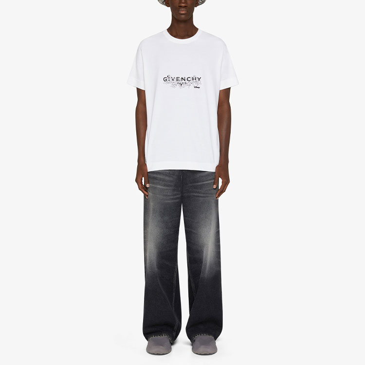 Givenchy Disney 101 Dalmatians FW22 Logo Print White T-Shirt  Limited Edition BM71EA3Y6B-100 圖 4