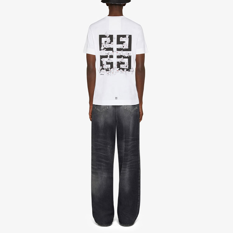 Givenchy Disney 101 Dalmatians FW22 Logo Print White T-Shirt  Limited Edition BM71EA3Y6B-100 圖 5