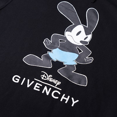 GIVENCHY x Disney Hoodie Hitam Cetak Huruf Lengan Panjang. BMJ0HD3YAR-001 Details for GIVENCHY x Disney Hoodie Hitam Cetak Huruf Lengan Panjang. BMJ0HD3YAR-001