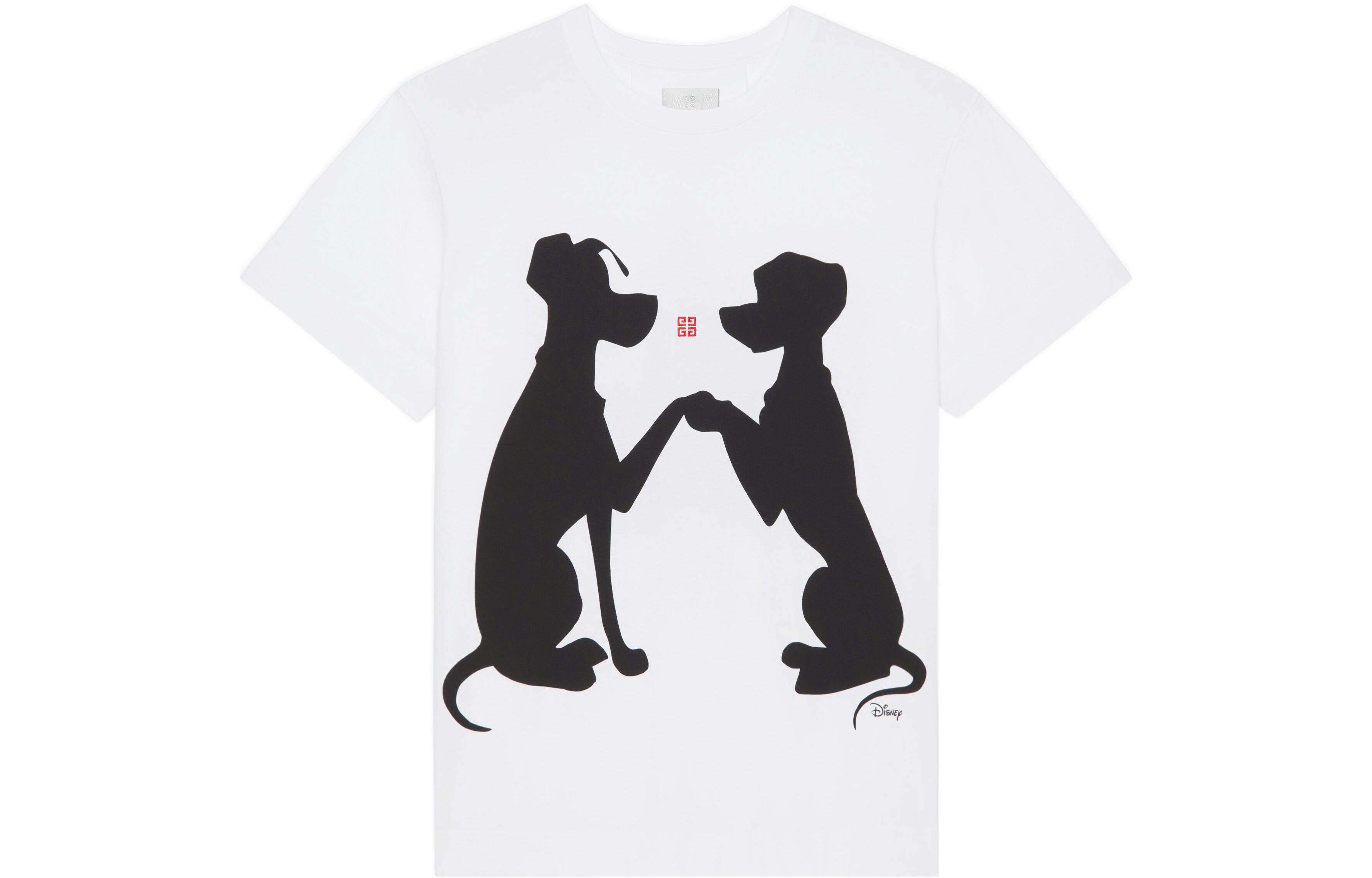 Buy Givenchy x Disney SS22 卡通動物圖案白色T恤 BM71EC3Y6B-100
