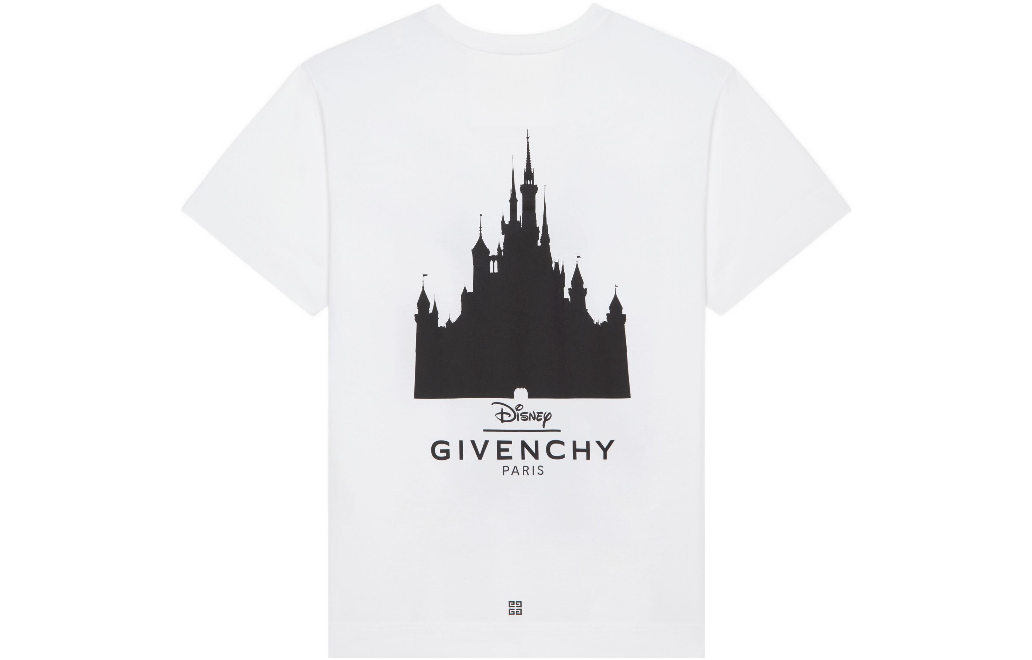 Lookbook Givenchy x Disney SS22 卡通動物圖案白色T恤 BM71EC3Y6B-100