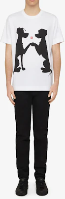 Givenchy x Disney SS22 卡通動物圖案白色T恤 BM71EC3Y6B-100 Shop Givenchy x Disney SS22 卡通動物圖案白色T恤 BM71EC3Y6B-100