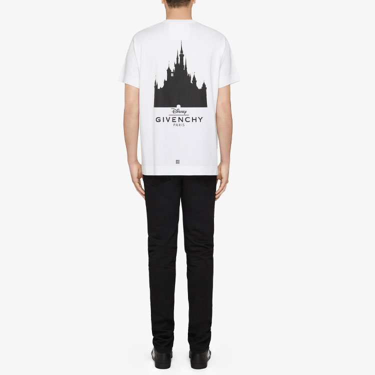 Purchase Givenchy x Disney SS22 卡通動物圖案白色T恤 BM71EC3Y6B-100