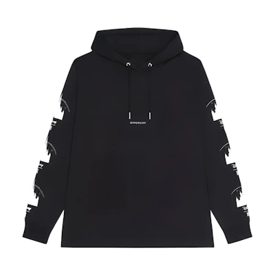 Givenchy Disney SS22 Logo Hoodie Black Collaboration Series BM71EZ3Y6B-001