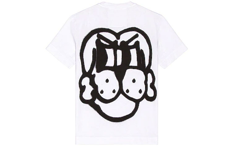 GIVENCHY Ito Slim Fit Dog Print Crewneck White T-Shirt BM719V3Y6B-100 圖 2