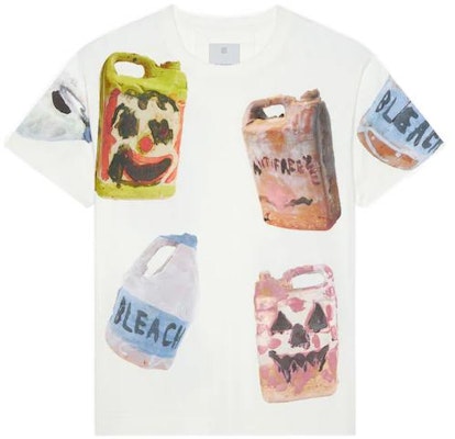 ジバンシィ x ジョシュ・スミス SS22 カートゥーンプリント オーバーサイズ 白Tシャツ メンズ BM71BP3Y6B-999 Order ジバンシィ x ジョシュ・スミス SS22 カートゥーンプリント オーバーサイズ 白Tシャツ メンズ BM71BP3Y6B-999