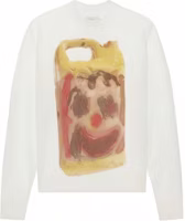 Givenchy x Josh Smith SS22 Cartoon Print Transparent Knit Sweater White . BM90JC4YAC-100 Givenchy x Josh Smith SS22 Cartoon Print Transparent Knit Sweater White . BM90JC4YAC-100