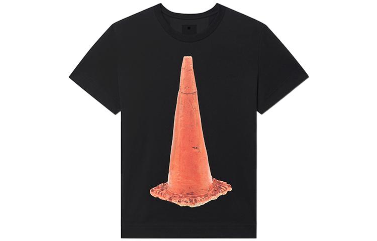 Order Camiseta Negra de Hombre Givenchy x Josh Smith SS22 Estampado Cerámico. BM71BZ3Y6B-001